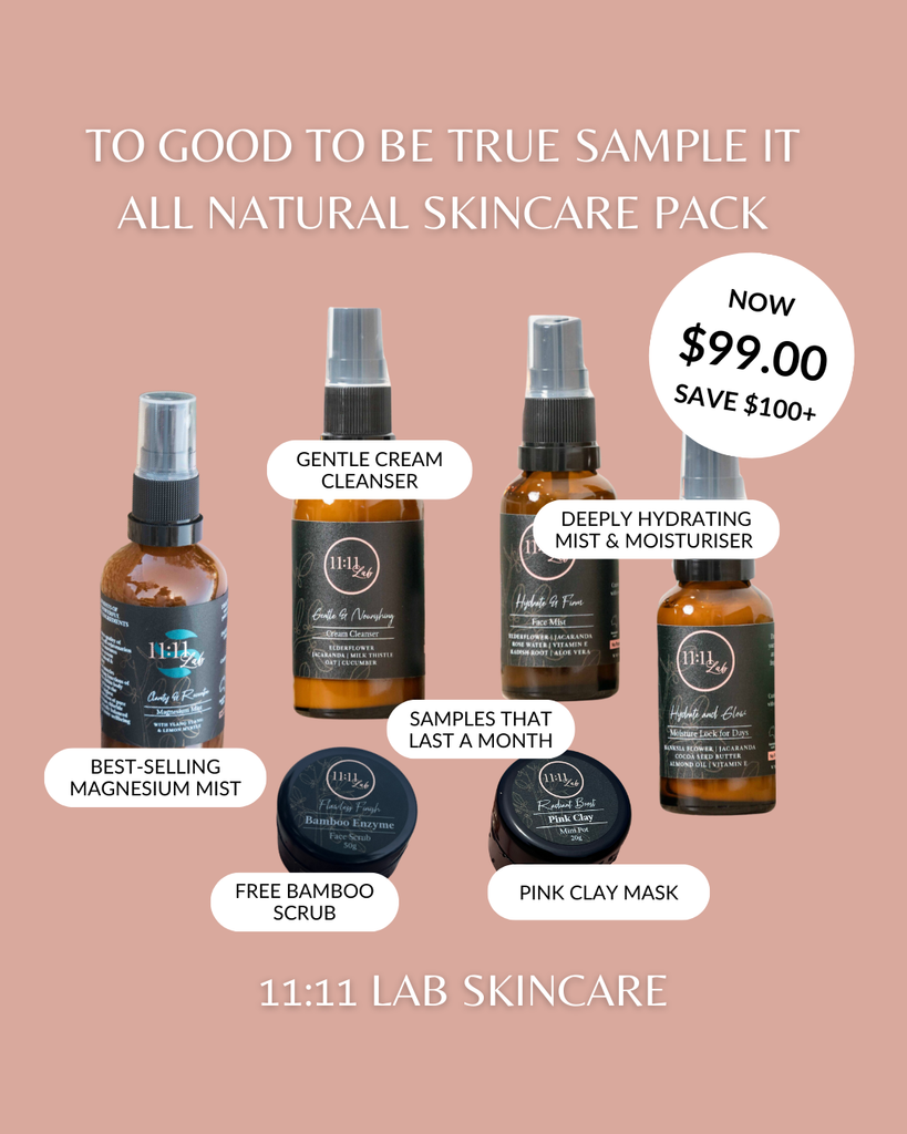 Sample It All Natural Skincare Pack