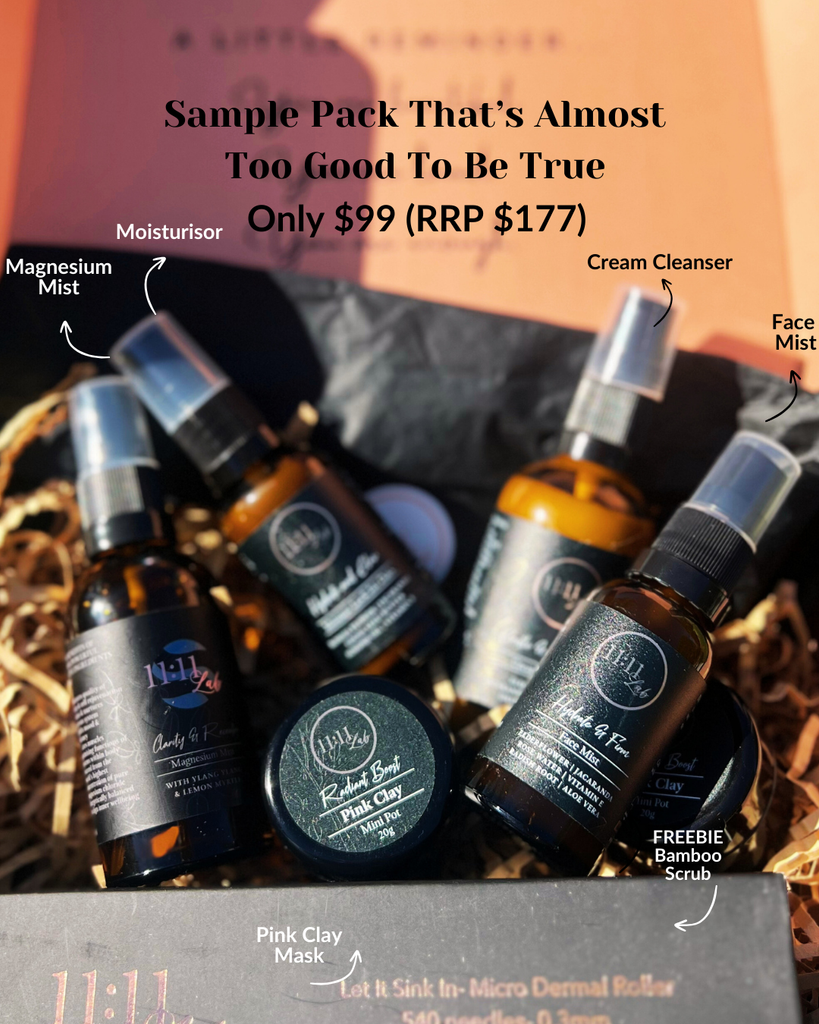 Sample It All Natural Skincare Pack